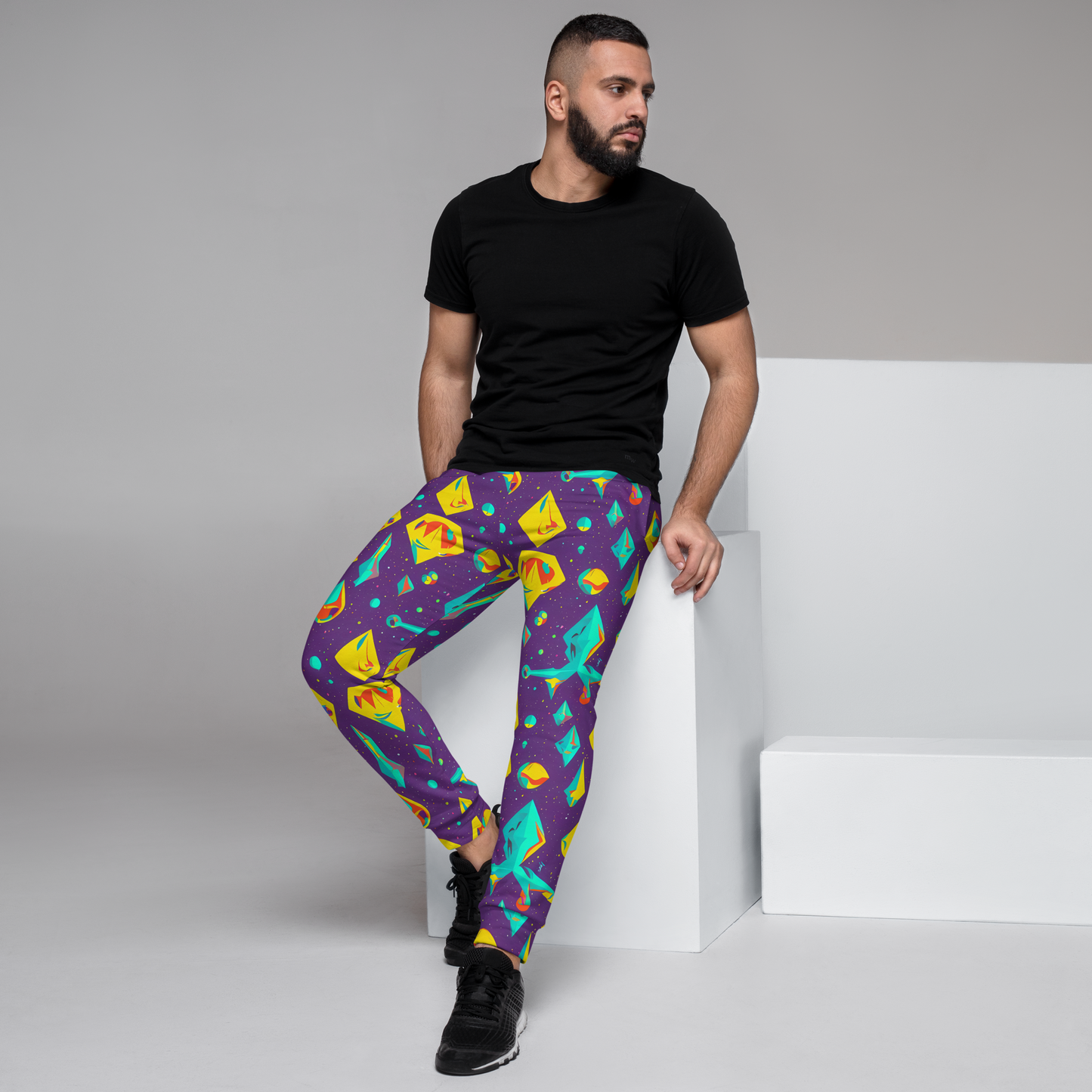 Men’s Joggers - Cascading Prism