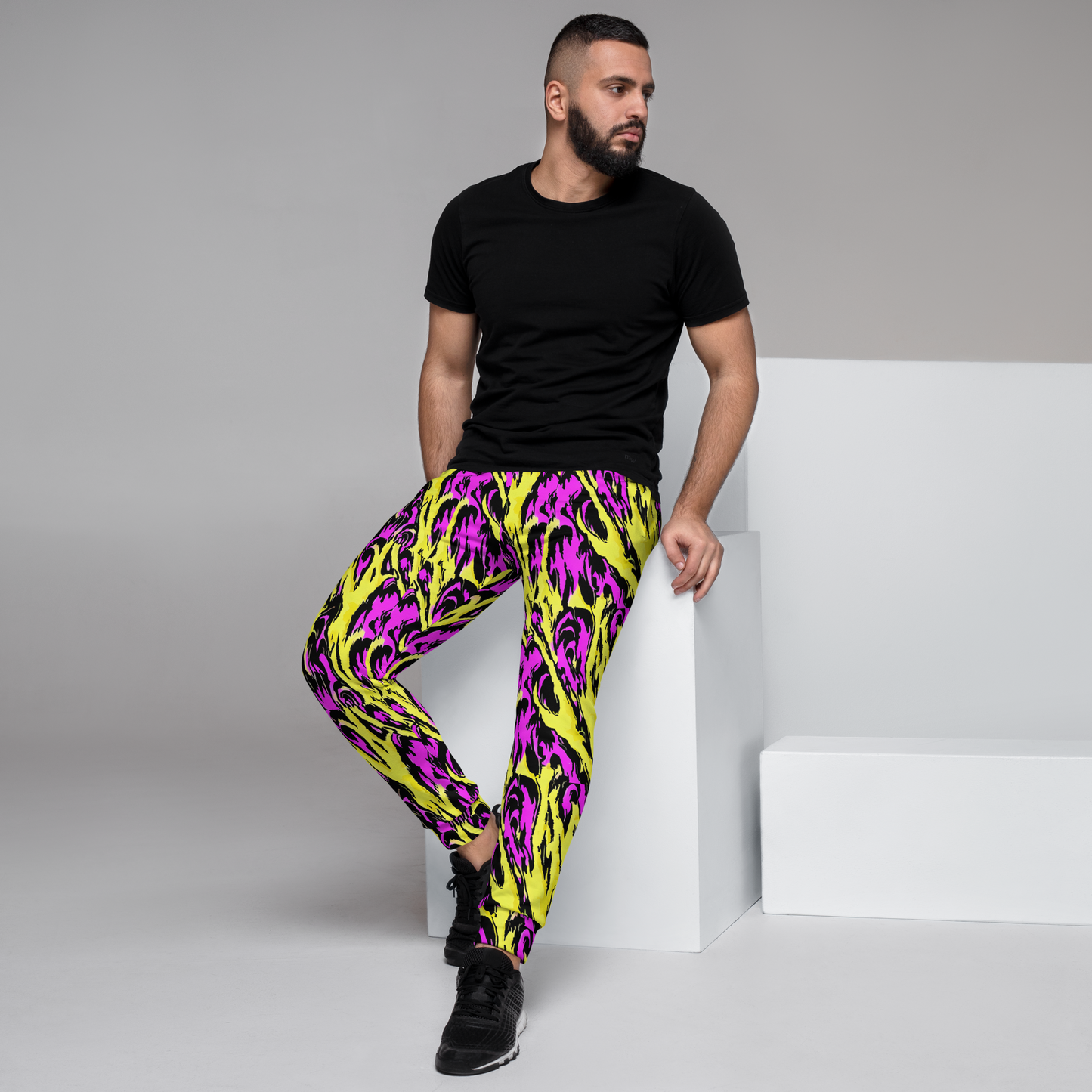 Men’s Joggers - Neon Savanna