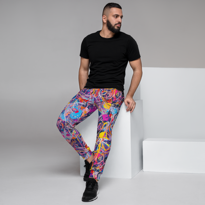 Men’s Joggers - Vibrant Fusion