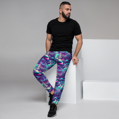 Men’s Joggers - Synthwave Surge