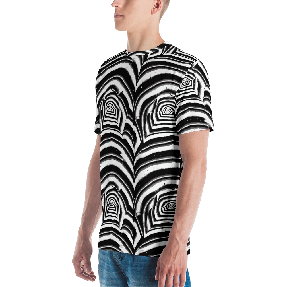 Men's Crew Neck T-Shirt - Dupain Swirl