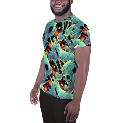 Men's Athletic T-Shirt - Galactic Grotesque