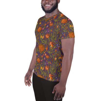 Men's Athletic T-Shirt - Botanical Nebula