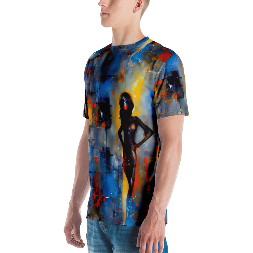 Men's Crew Neck T-Shirt - Neoblock Fusion