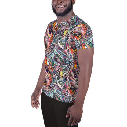Men's Athletic T-Shirt - Prismatic Reverie