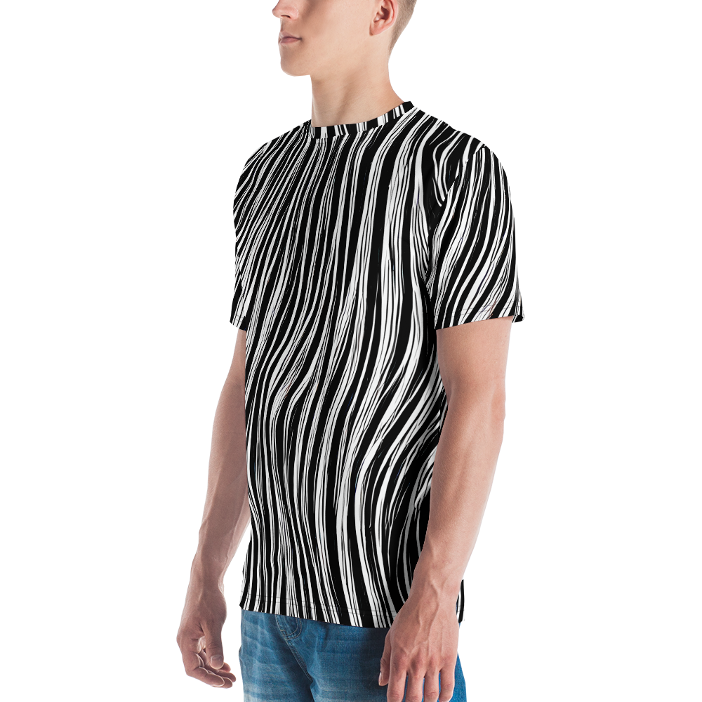 Men's Crew Neck T-Shirt - Weston Waves