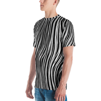 Men's Crew Neck T-Shirt - Weston Waves