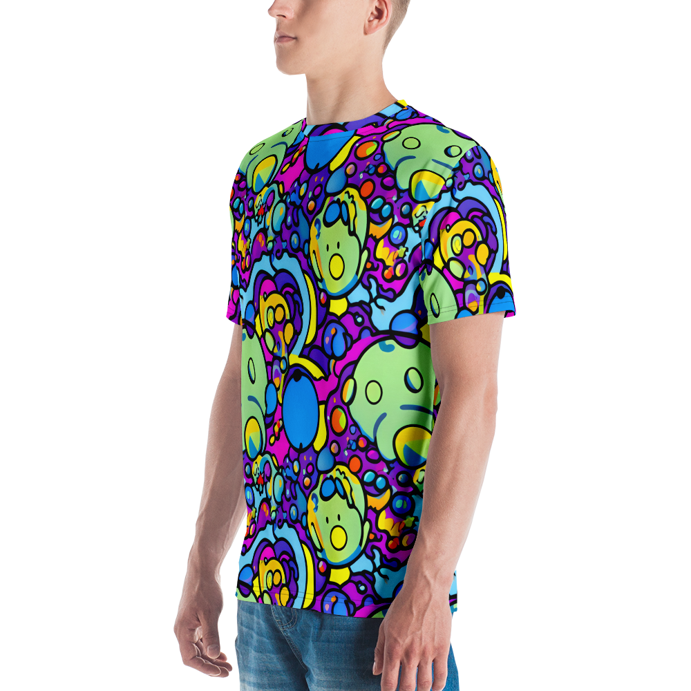 Men's Crew Neck T-Shirt - Enchanted Orbs