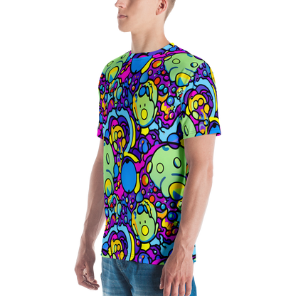 Men's Crew Neck T-Shirt - Enchanted Orbs