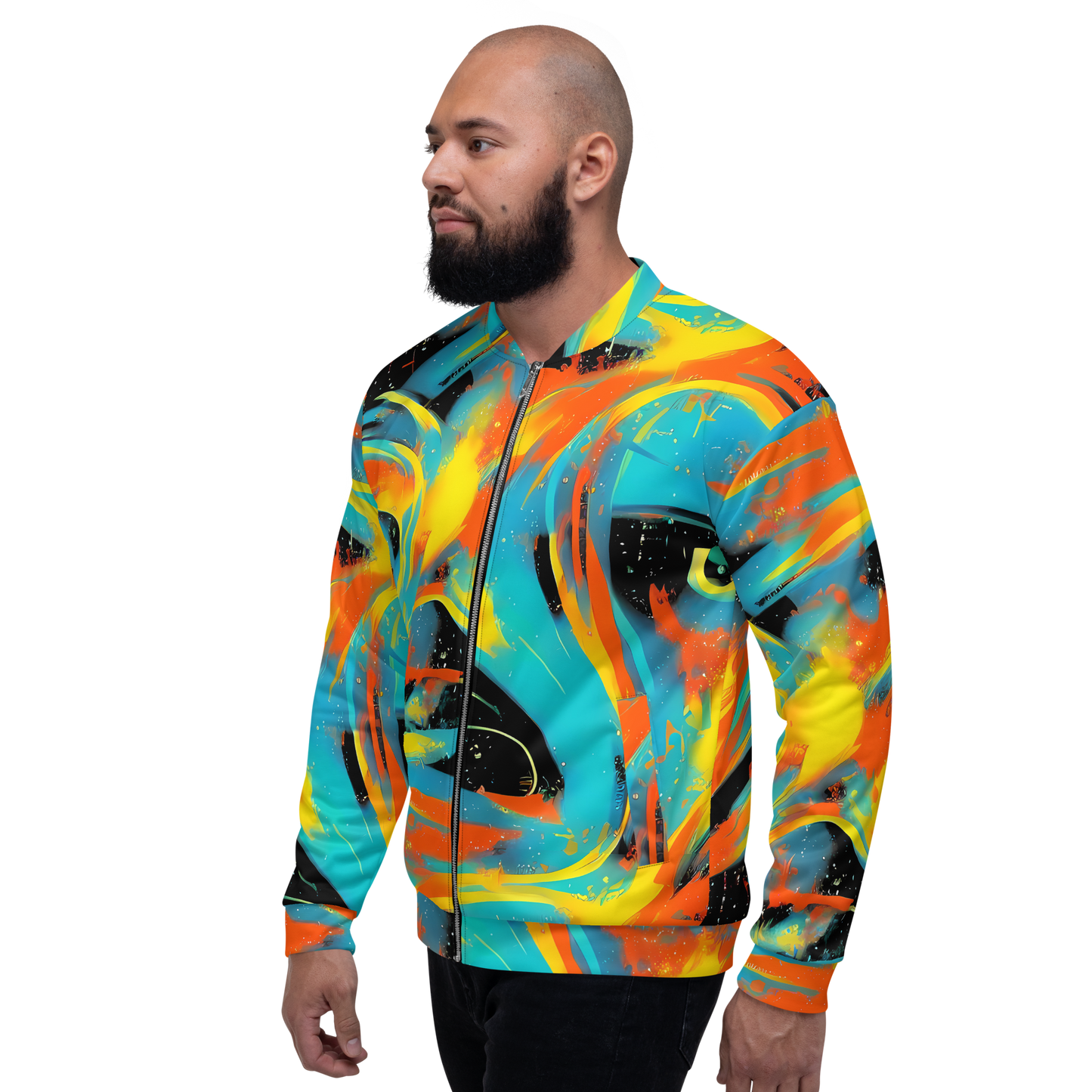 Bomber Jacket - Solar Swoosh