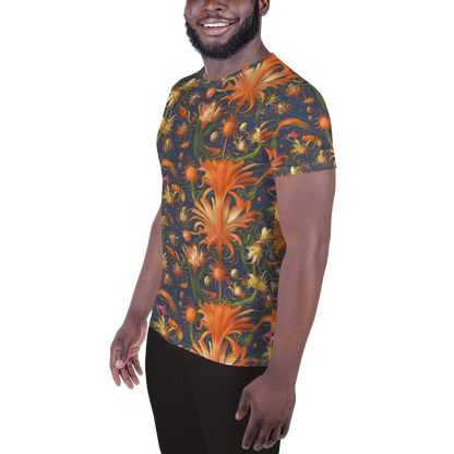 Men's Athletic T-Shirt - Stellar Blooms