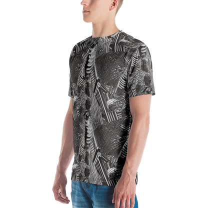 Men's Crew Neck T-Shirt - Piranesi's Web