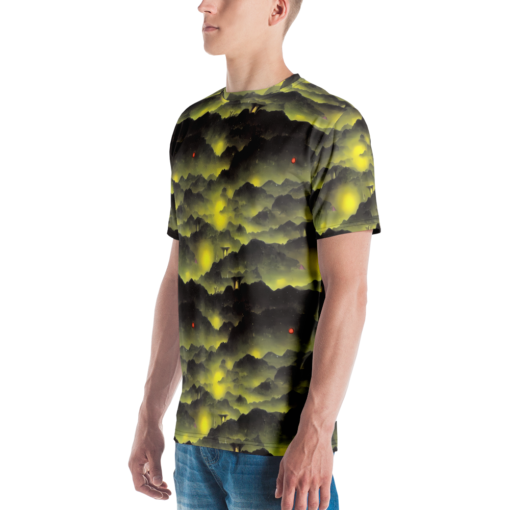 Men's Crew Neck T-Shirt - Spectral Isle