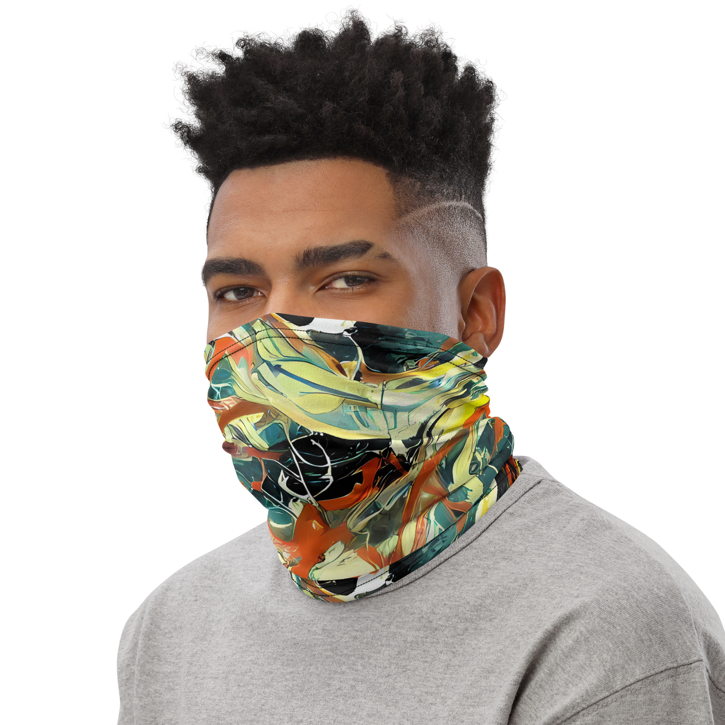 Neck Gaiter - Fluid Firestorm