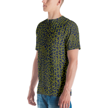 Men's Crew Neck T-Shirt - Nightshade Maze