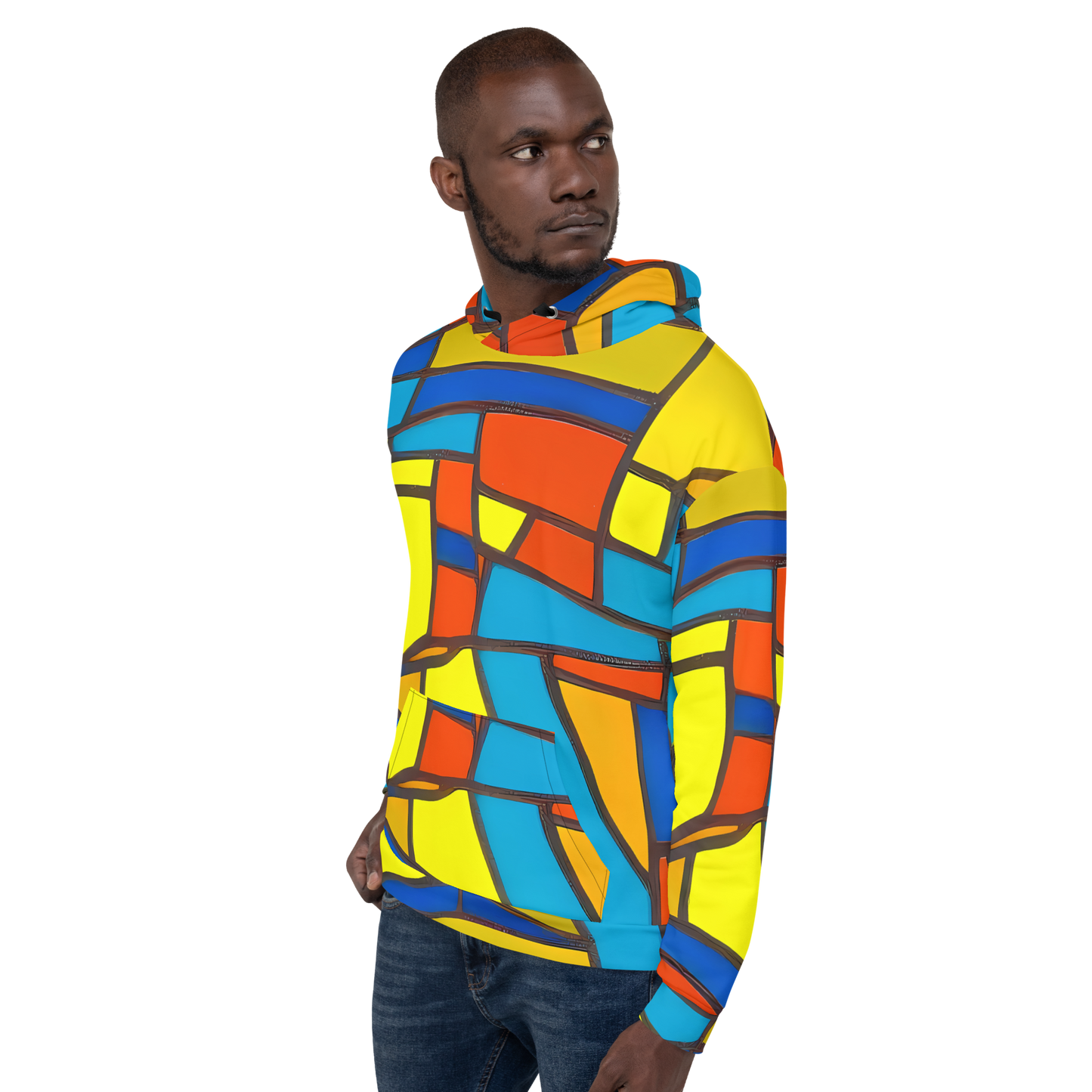 Hoodie - Mondrian Mesh