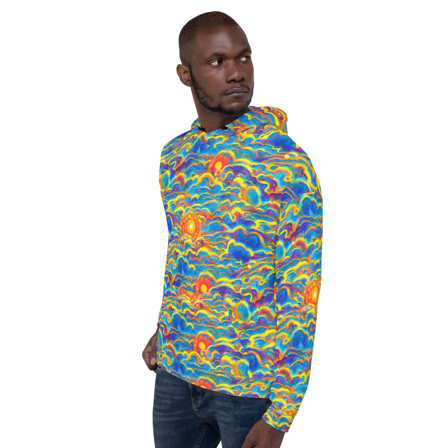 Hoodie - Chroma Ripple