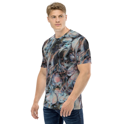 Men's Crew Neck T-Shirt - Daydream Cascade