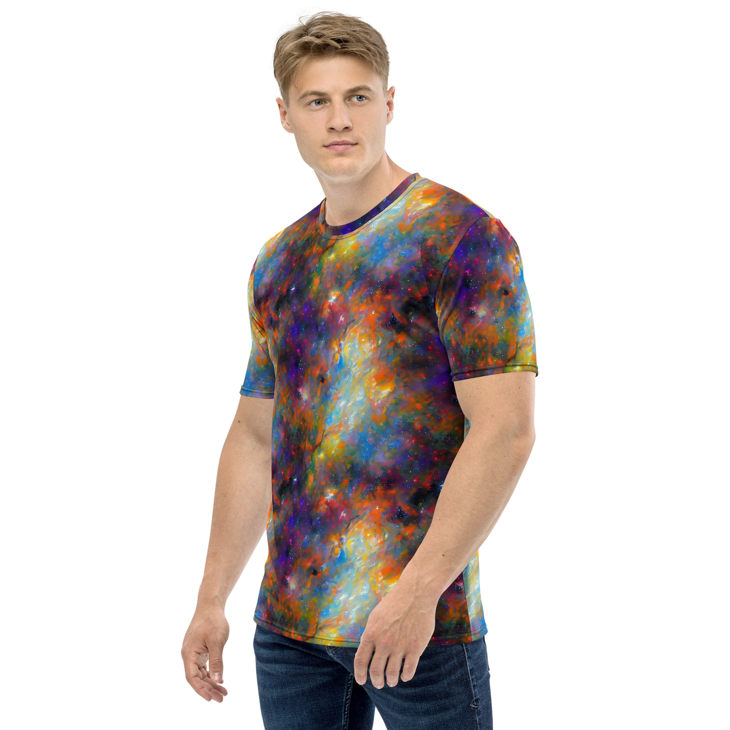 Men's Crew Neck T-Shirt - Ephemeral Fantasy