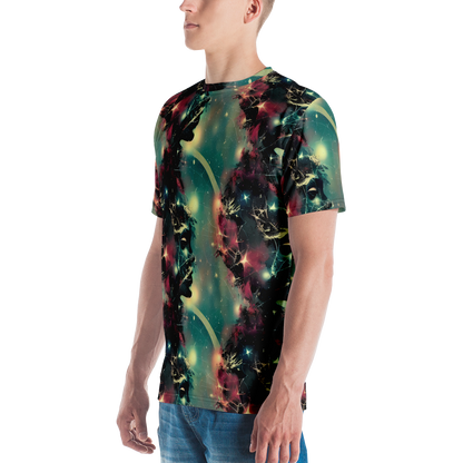 Men's Crew Neck T-Shirt - Galactic Serpent