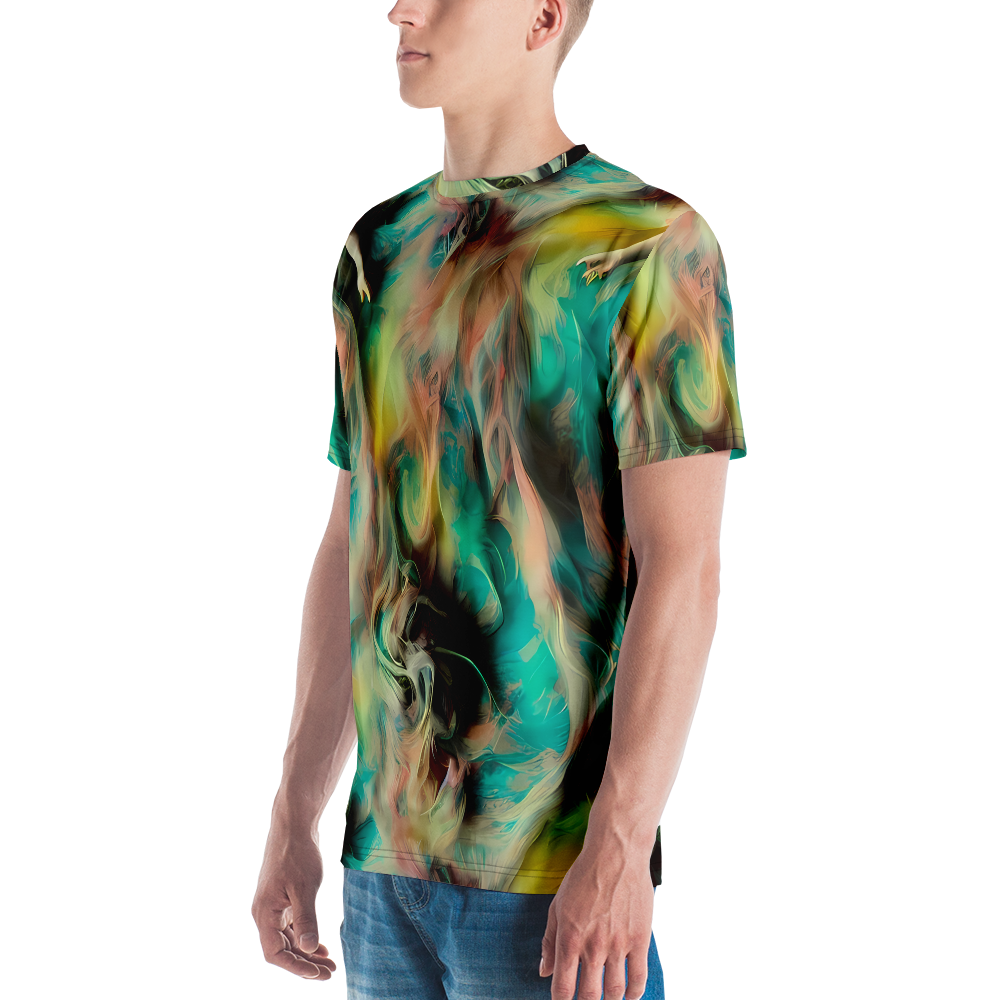 Men's Crew Neck T-Shirt - Enchanted Fusion