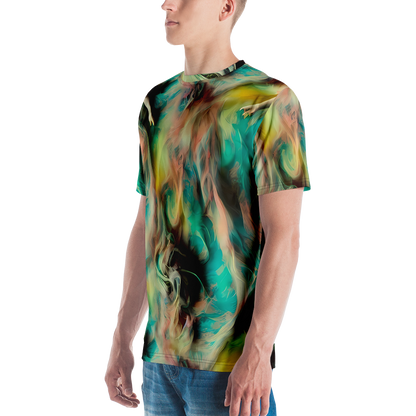 Men's Crew Neck T-Shirt - Enchanted Fusion