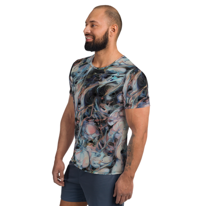 Men's Athletic T-Shirt - Daydream Cascade