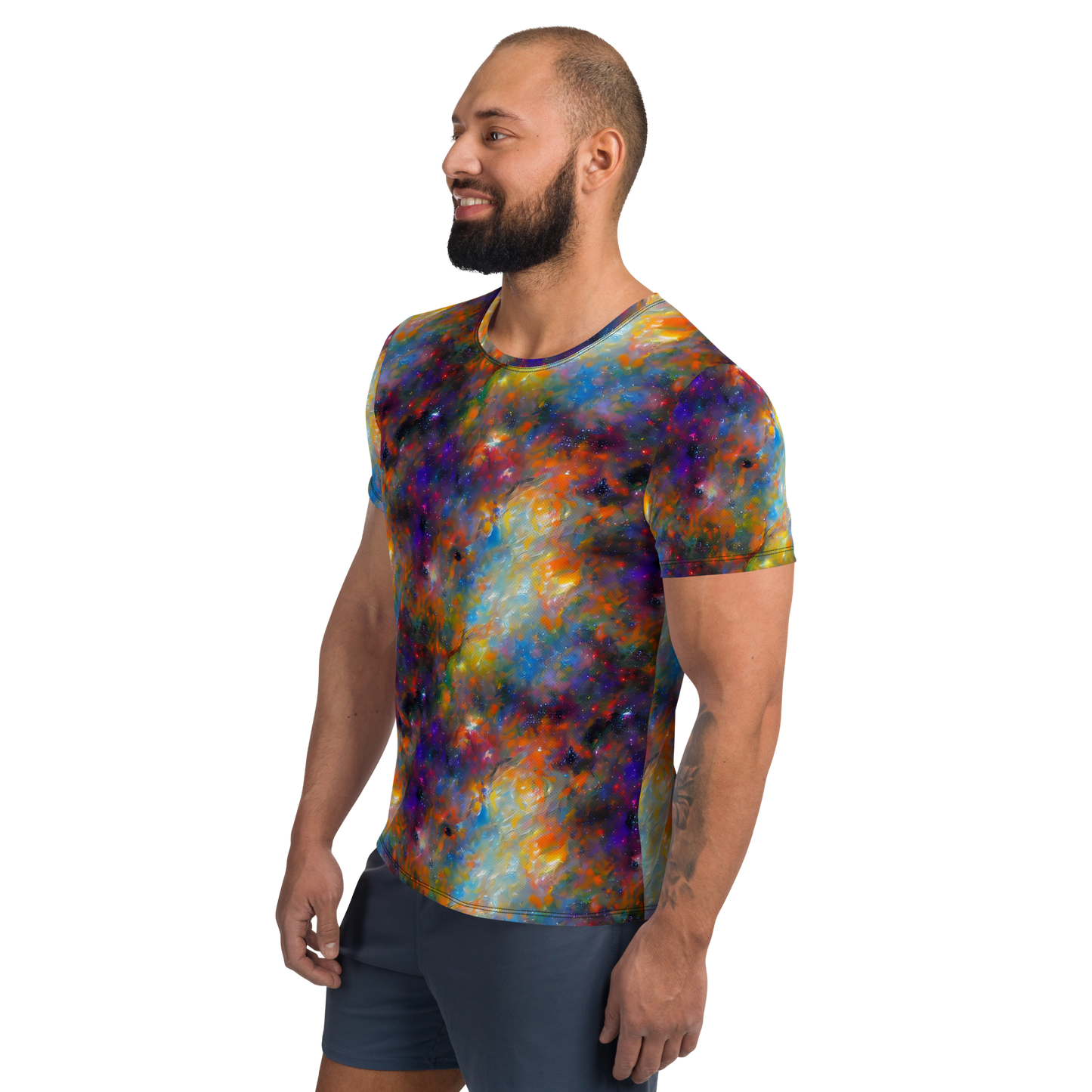 Men's Athletic T-Shirt - Ephemeral Fantasy