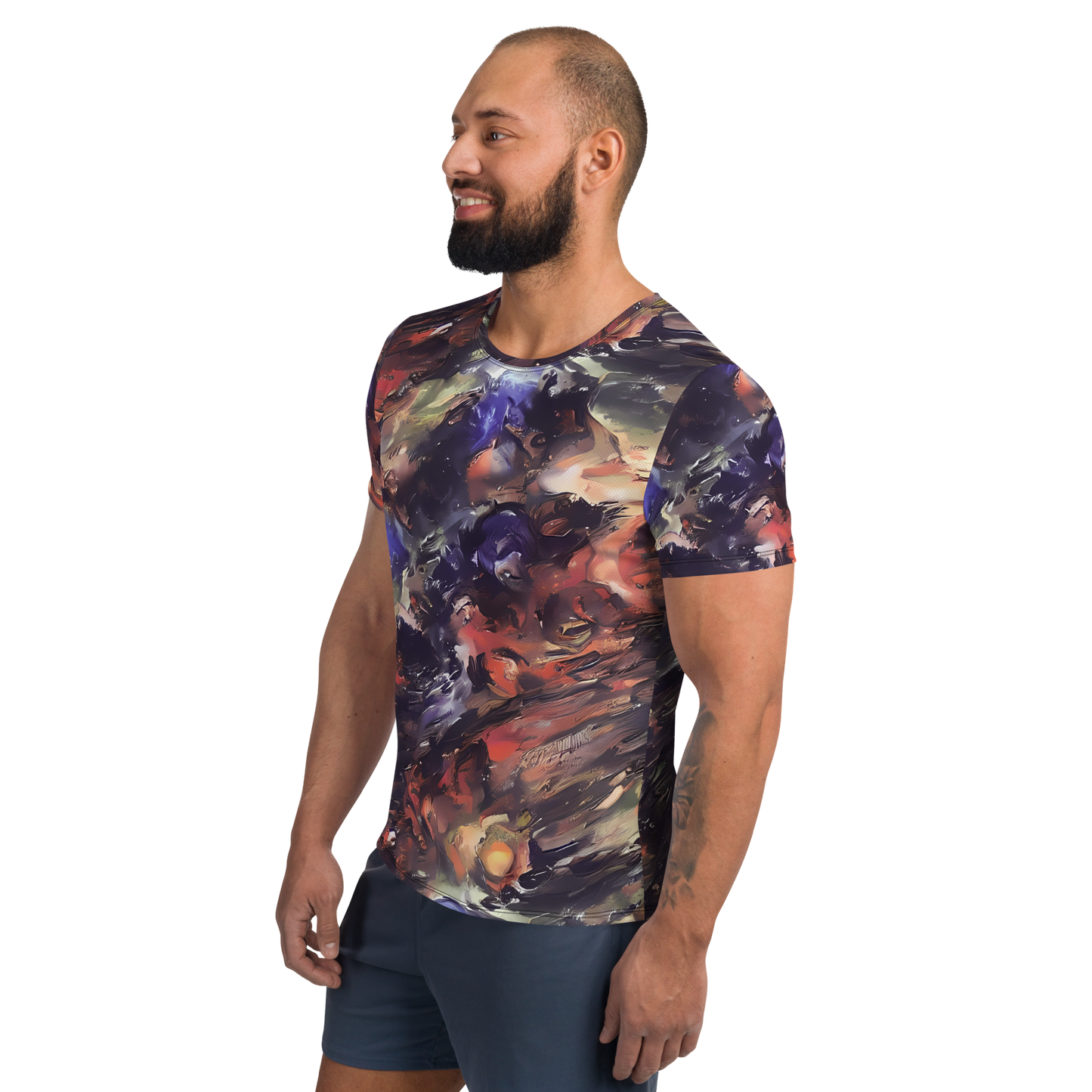 Men's Athletic T-Shirt - Twisted Terra