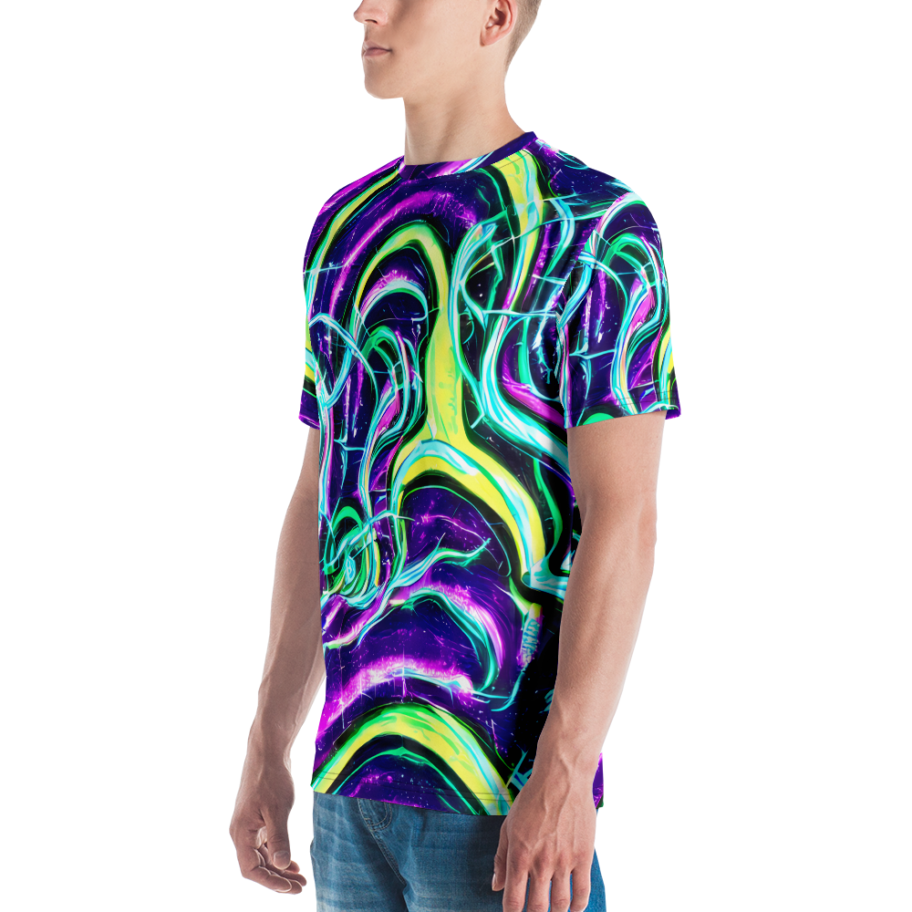 Men's Crew Neck T-Shirt - Quesnel's Vortex