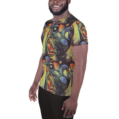 Men's Athletic T-Shirt - Cosmic Scream