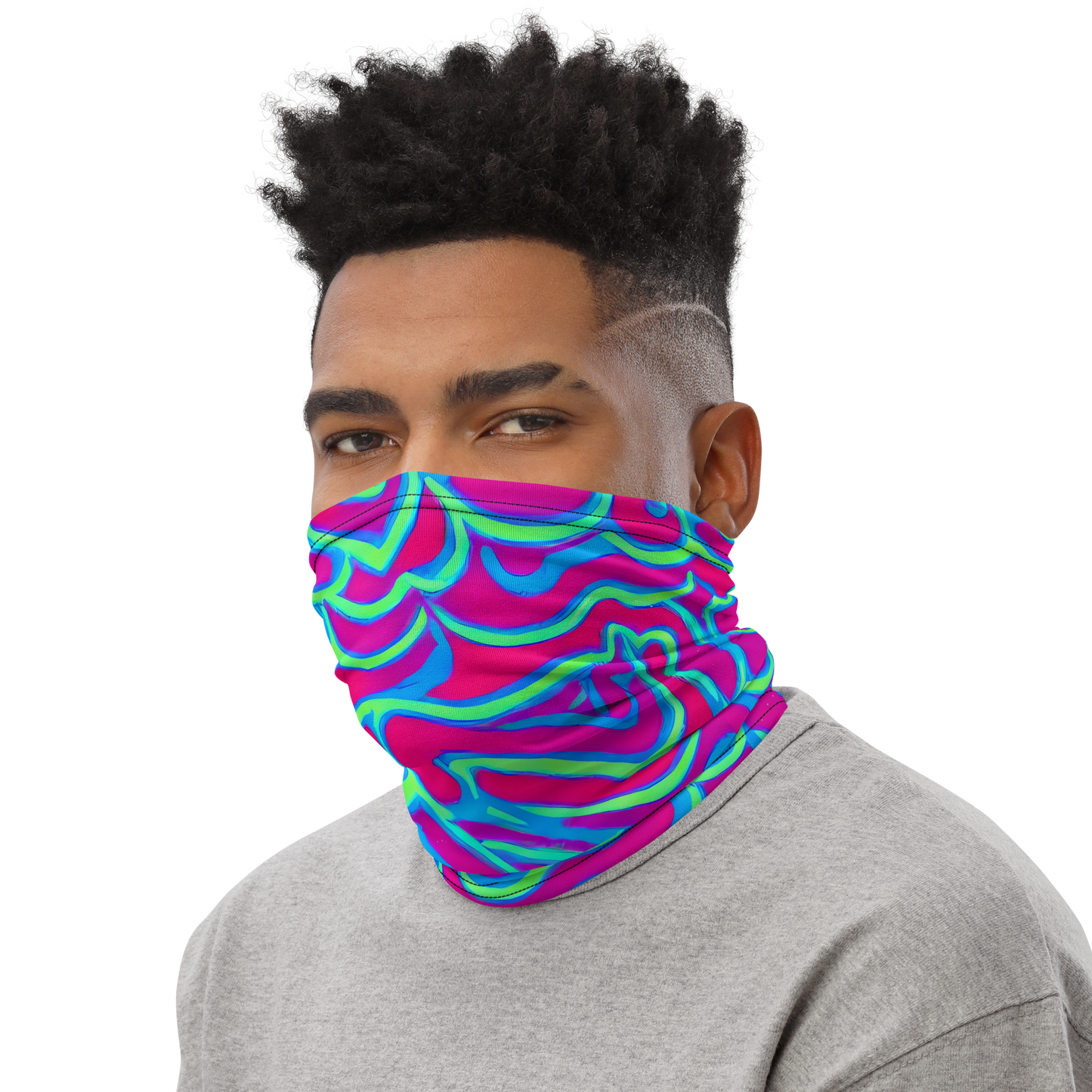Neck Gaiter - Aquatic Ember