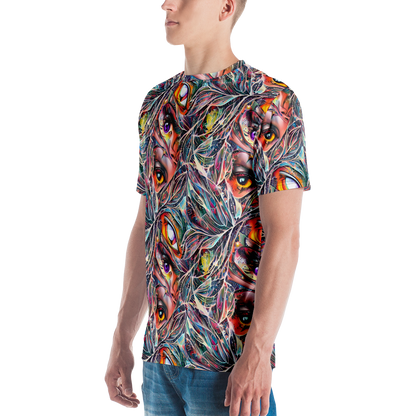 Men's Crew Neck T-Shirt - Prismatic Reverie
