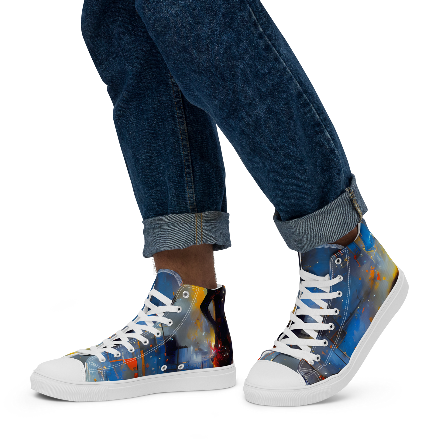 Men's High Top Canvas Shoes - Neoblock Fusion