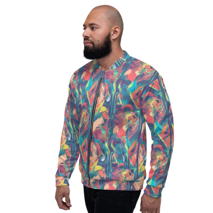 Bomber Jacket - Neon Aurora