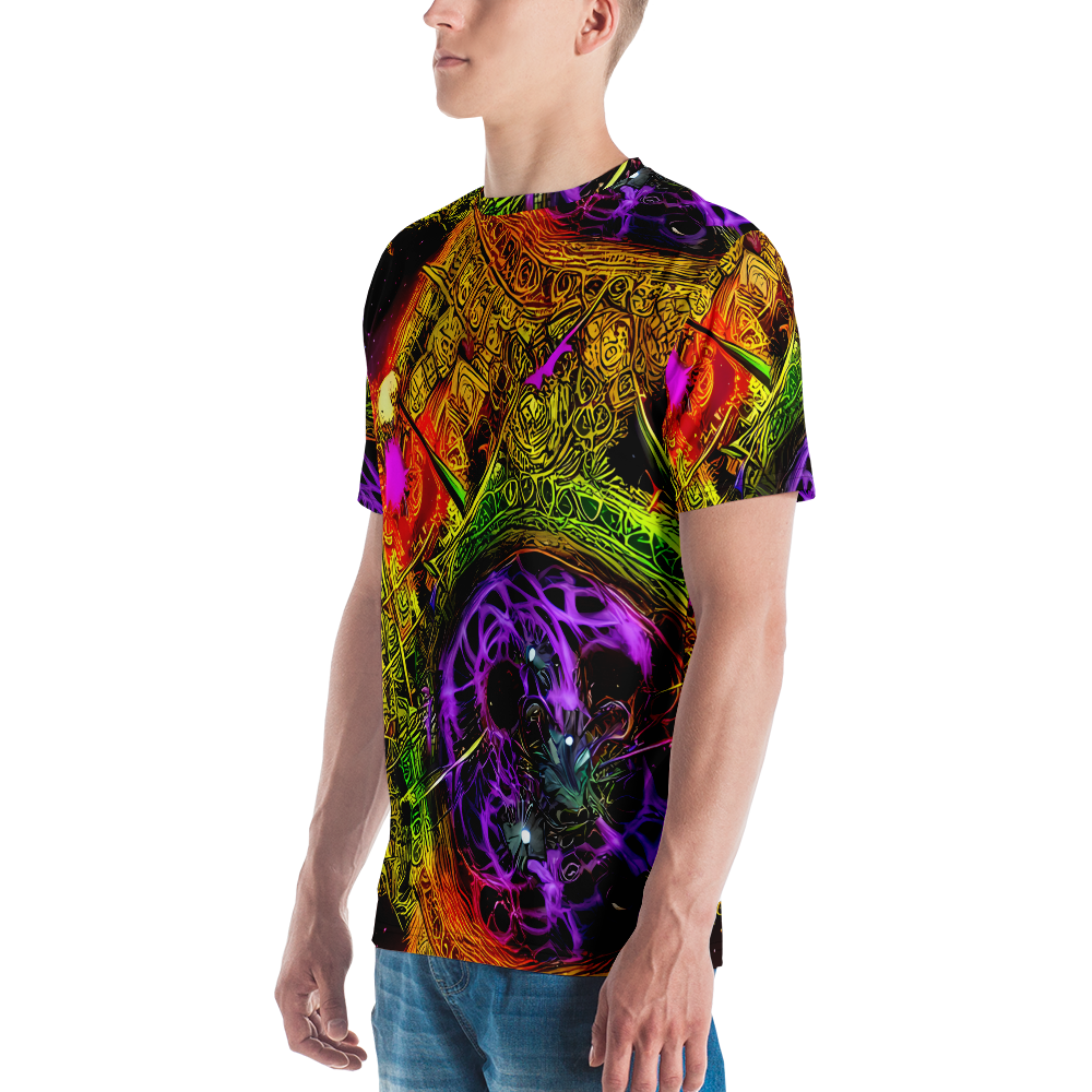 Men's Crew Neck T-Shirt - Neon Glyphworks