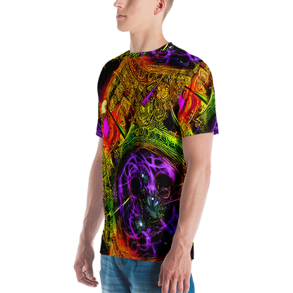 Men's Crew Neck T-Shirt - Neon Glyphworks