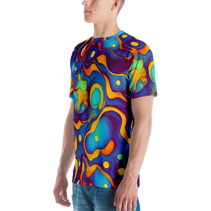 Men's Crew Neck T-Shirt - Pelton Swirl