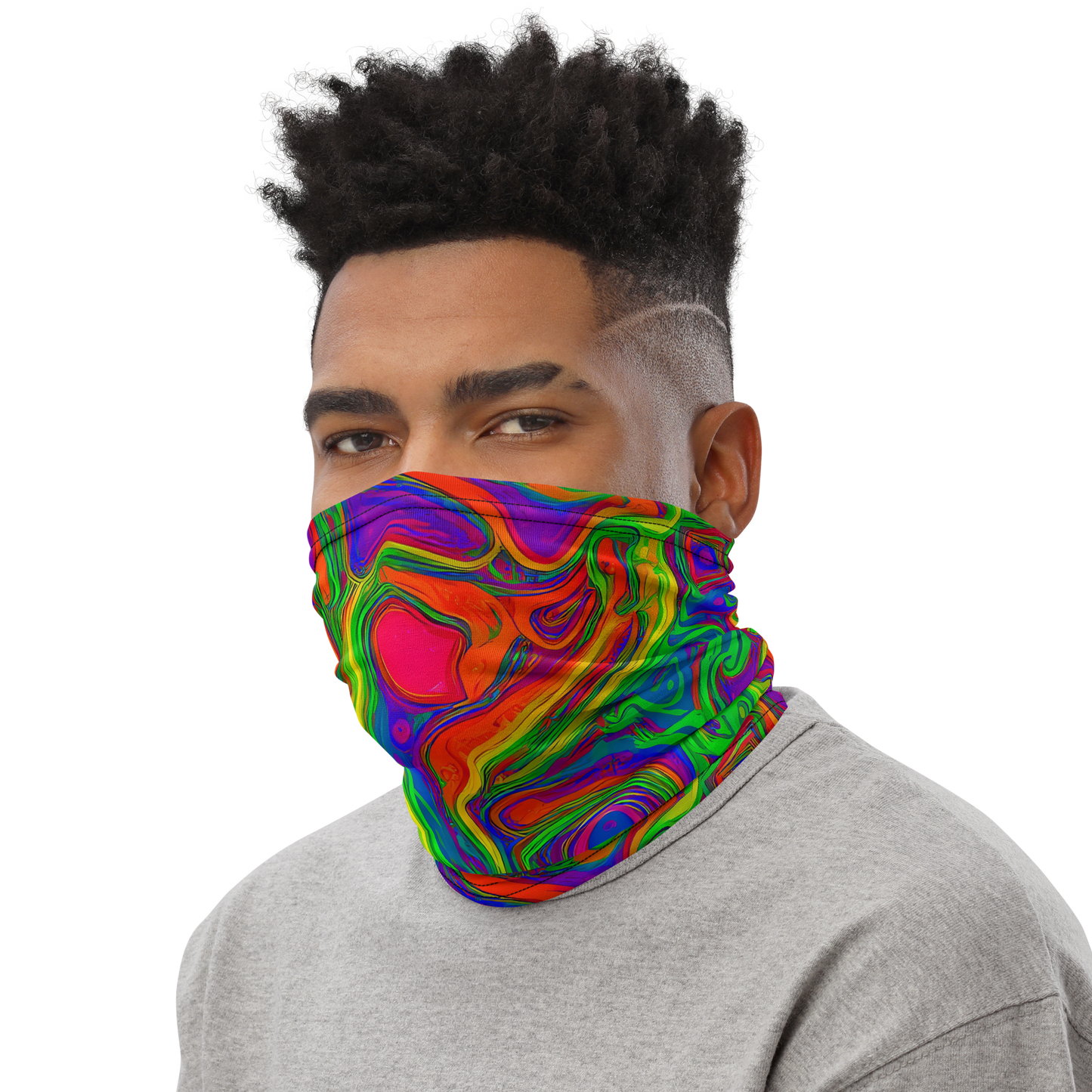 Neck Gaiter - Psychedelic Waves