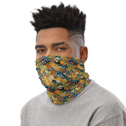 Neck Gaiter - Whimsical Feline Dance