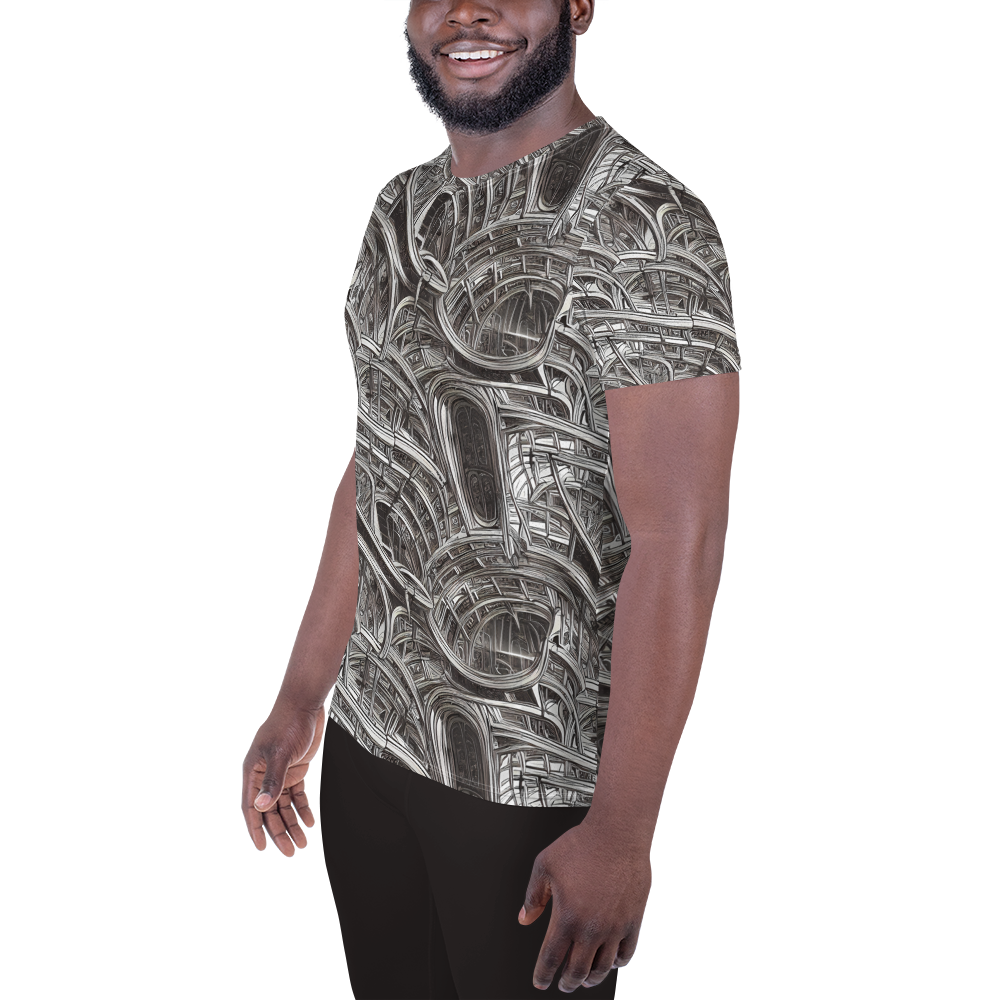 Men's Athletic T-Shirt - Piranesi's Dream