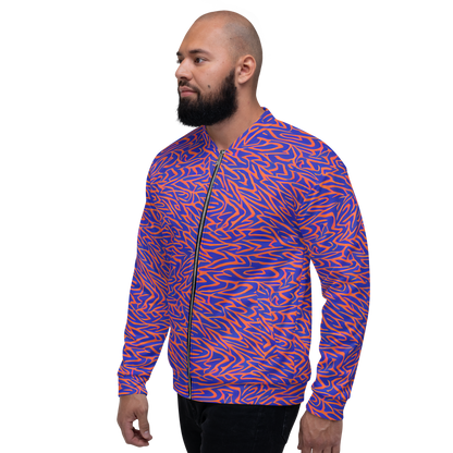 Bomber Jacket - Sapphire Swirl