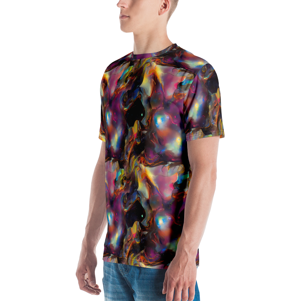 Men's Crew Neck T-Shirt - Cosmic Fusion