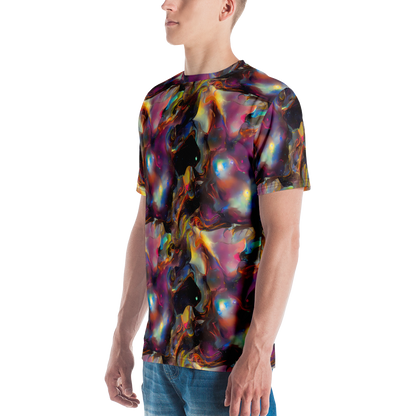 Men's Crew Neck T-Shirt - Cosmic Fusion