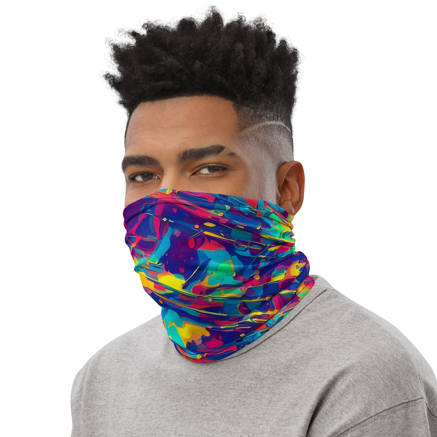 Neck Gaiter - Spectrum Streaks