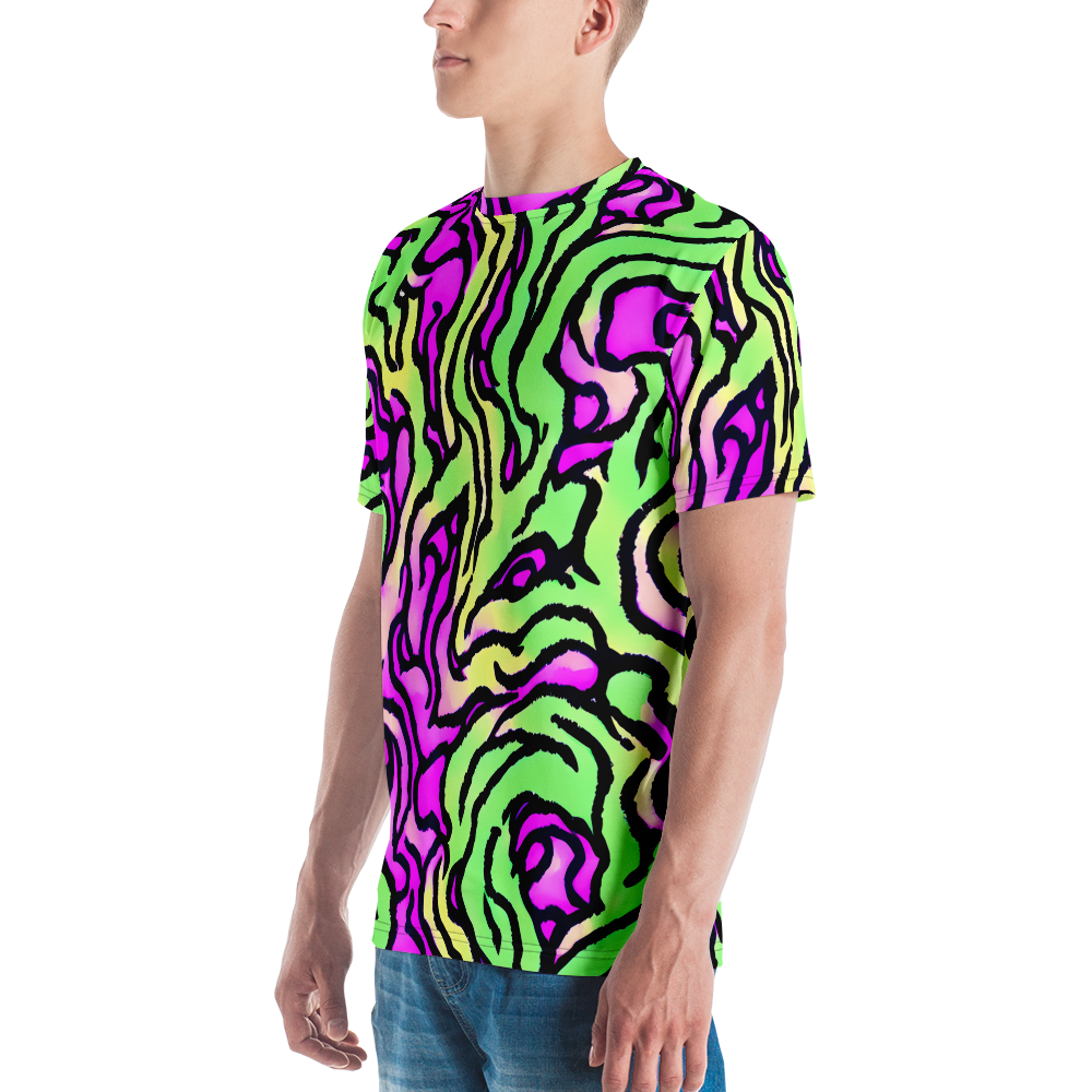 Men's Crew Neck T-Shirt - Mintchine Maze