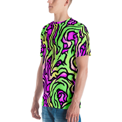 Men's Crew Neck T-Shirt - Mintchine Maze