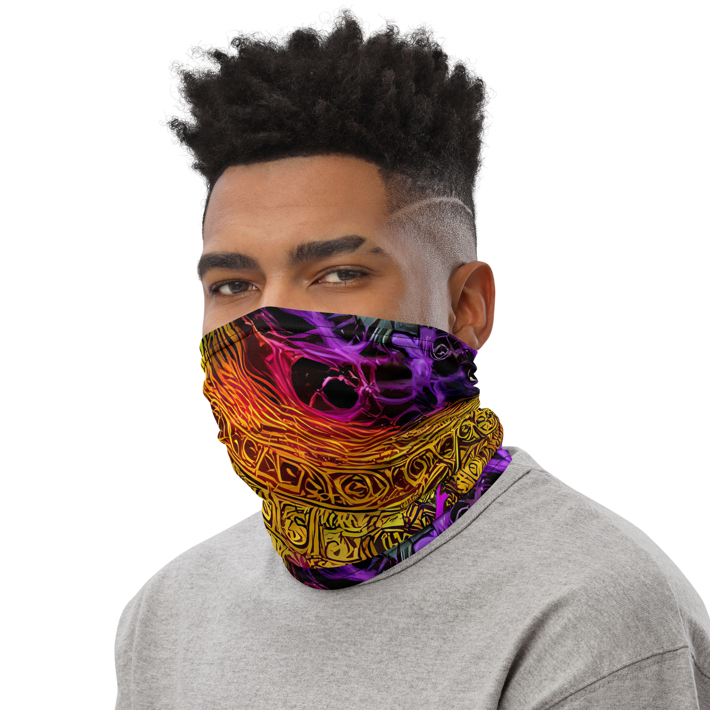 Neck Gaiter - Neon Glyphworks