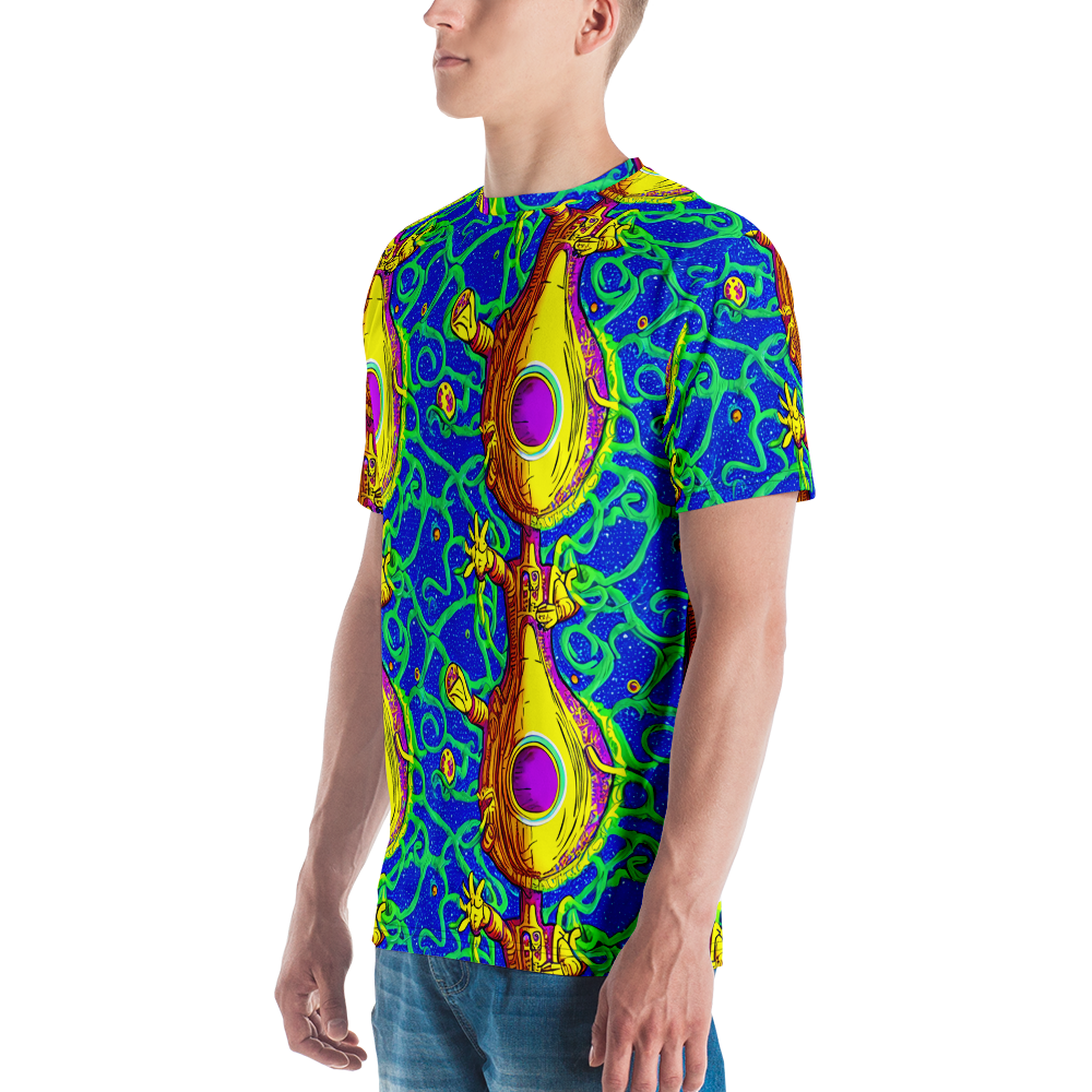 Men's Crew Neck T-Shirt - Sprawling Spectacle