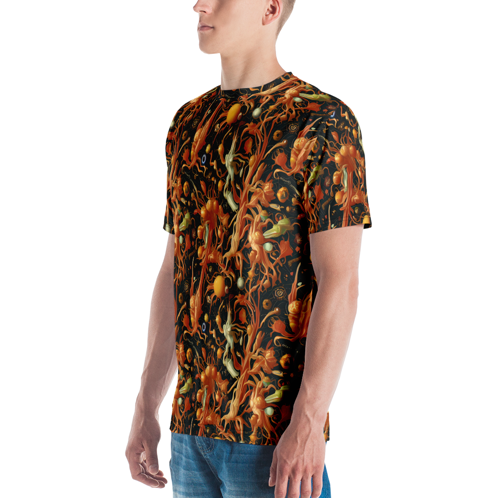 Men's Crew Neck T-Shirt - Bosschaert's Nebula